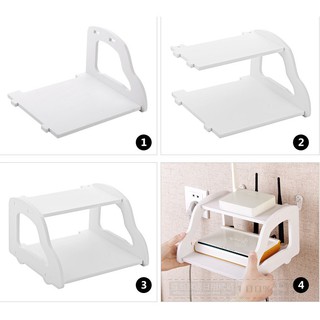 Kệ wifi treo tường 2 tầng nhỏ gọn IG375
