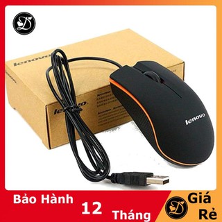 Chuột máy tính lenovo model m20, dây cắm usb, bề mặt chống bám mồ hôi
