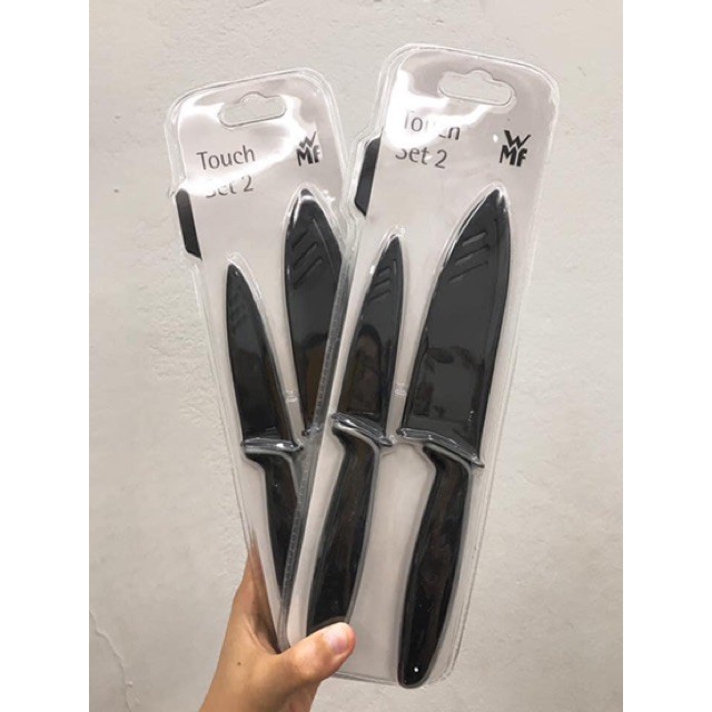 Set 2 dao Touch WMF, bộ dao sắc nhọn có bao bọc lưỡi Hàng Đức chính hãng