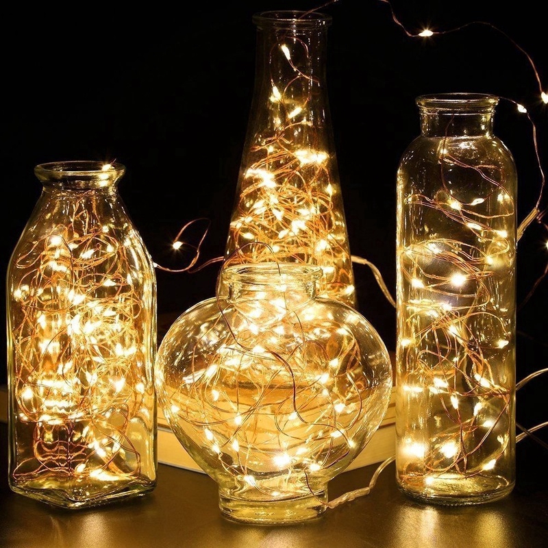 Lights LED Starry Lights Fairy Holiday Light Copper LED Strings