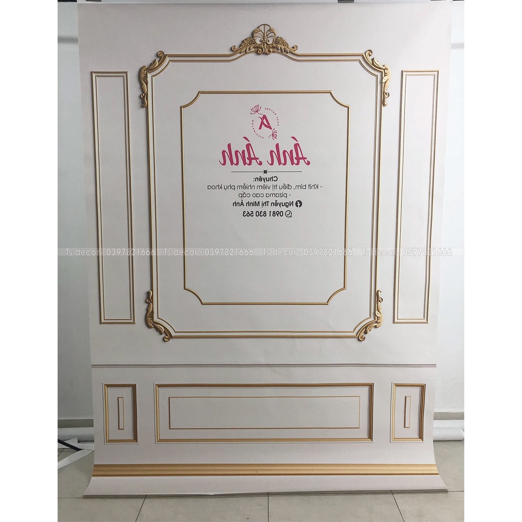 Phông Nền Livestream Chụp Ảnh Đẹp Nhất Sang Trọng Nhất 3D 5D