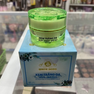 (Xanh) Kem trắng da White Seido 12g