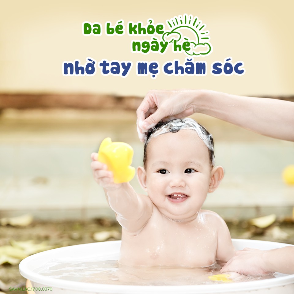 Sữa tắm rôm sảy cho bé Lactacyd BB (Chai 60ml)