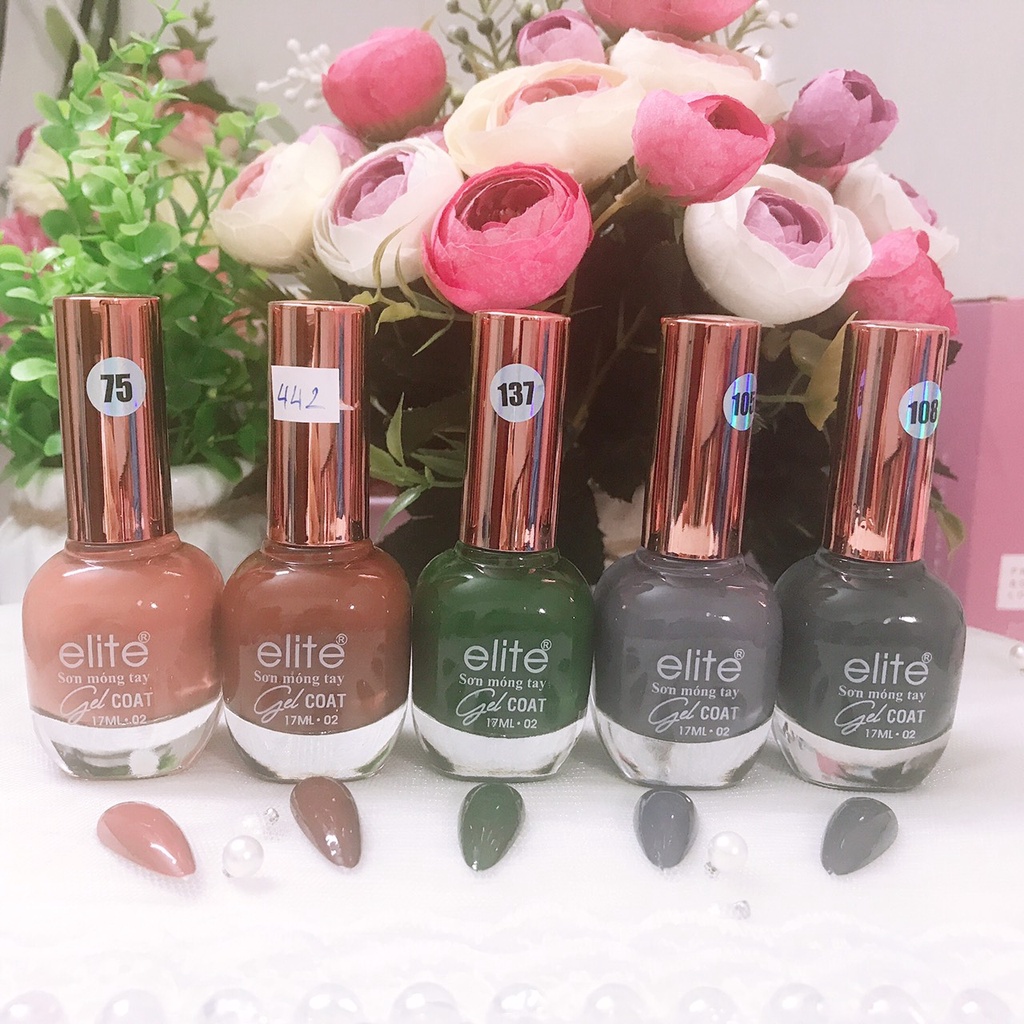 Sơn gel lạnh cao cấp Elite 17ml ( không cần hơ máy)