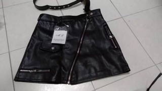 Chân váy da ulzzang