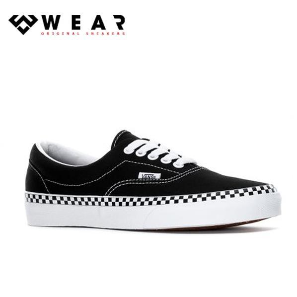 Giày Sneaker Unisex Vans Check Foxing Era Black White - VN0A38FRVOS