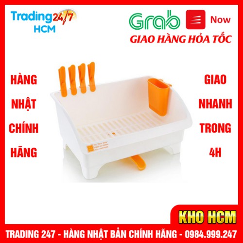 [Hỏa tốc HCM] Giá úp bát đĩa thoát nước mọi hướng Nội địa Nhật Bản