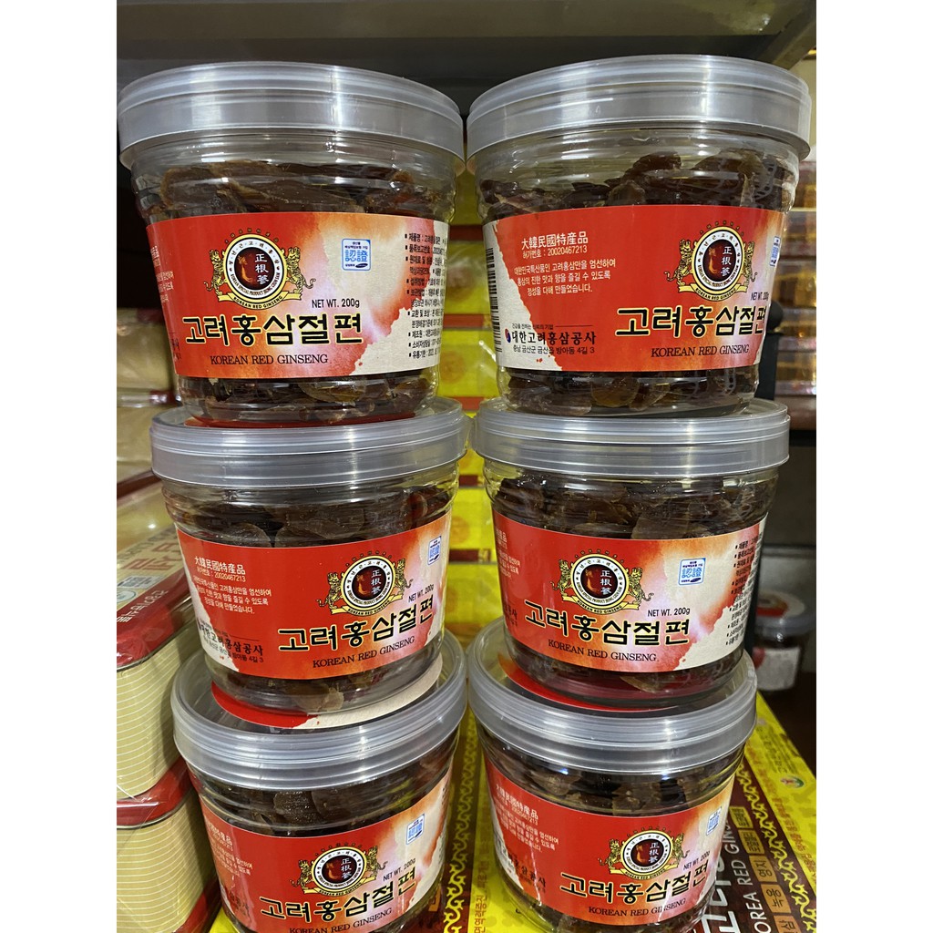 (CHÍNH HÃNG_ SỈ, LẺ) SÂM LÁT TẨM MẬT ONG Hàn Quốc hộp nhựa 200gr | BigBuy360 - bigbuy360.vn