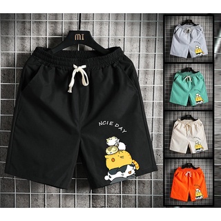 Quần Short Nam Họa Tiết Hình Mèo In Chữ NICE DAY Cá Tính Kiểu Dáng Trẻ Trung Thời Trang Zenkonu SHORT NAM 1000030