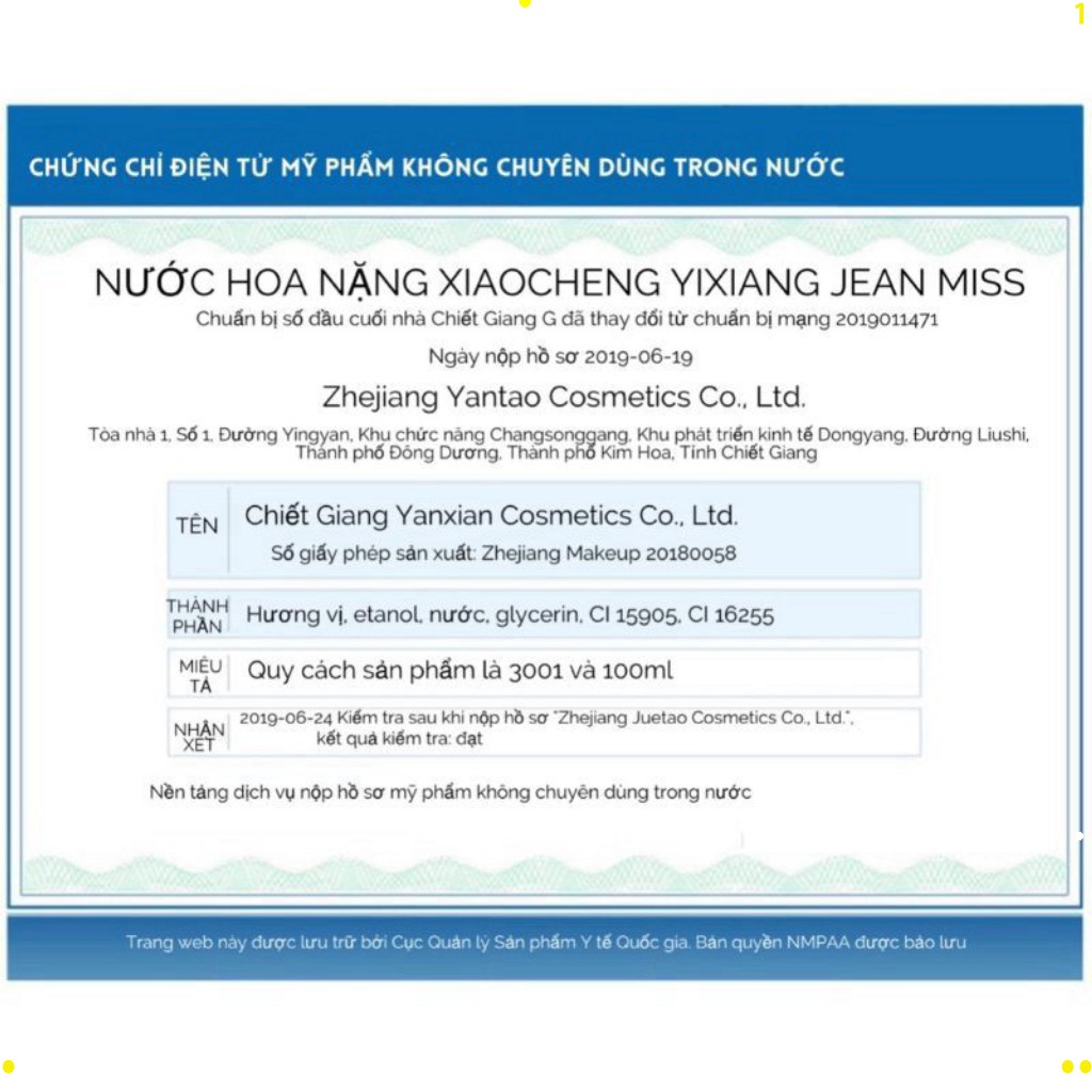 Nước Hoa nữ mini thơm lâu hàng nội địa trung, chai nước hoa Đôi Chân chính hãng KARRI YANTAO 30ML giá rẻ HOT | Thế Giới Skin Care