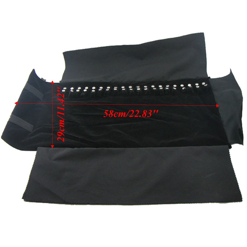 Túi Cuộn Đựng Trang Sức Bằng Nylon Phù Hợp Cho Đi Du Lịch