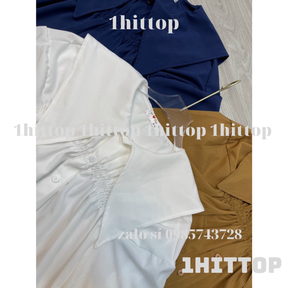 Áo babydoll tiểu thư cổ bèo PN00345 1hittop