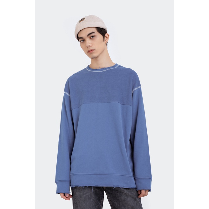 Siêu SALE Áo Sweatshirt Nỉ Không Mũ Nam BOO Dáng Loose Xỏa Gấu Cá Tính Phong Cách Gen Z Độc Đáo