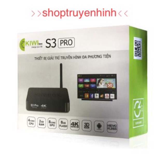 Android TV Box- Kiwi S3 Pro 2G