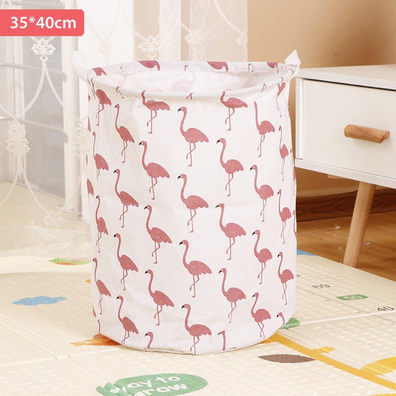 [8 mẫu] Giỏ vải sọt vải đựng đồ chơi cho bé hình thú ngộ nghĩnh 35*40cm (RẤT XINH)