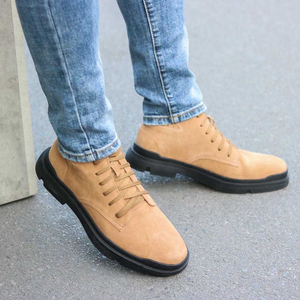 Giày đốc nam, giày nam da lộn L888