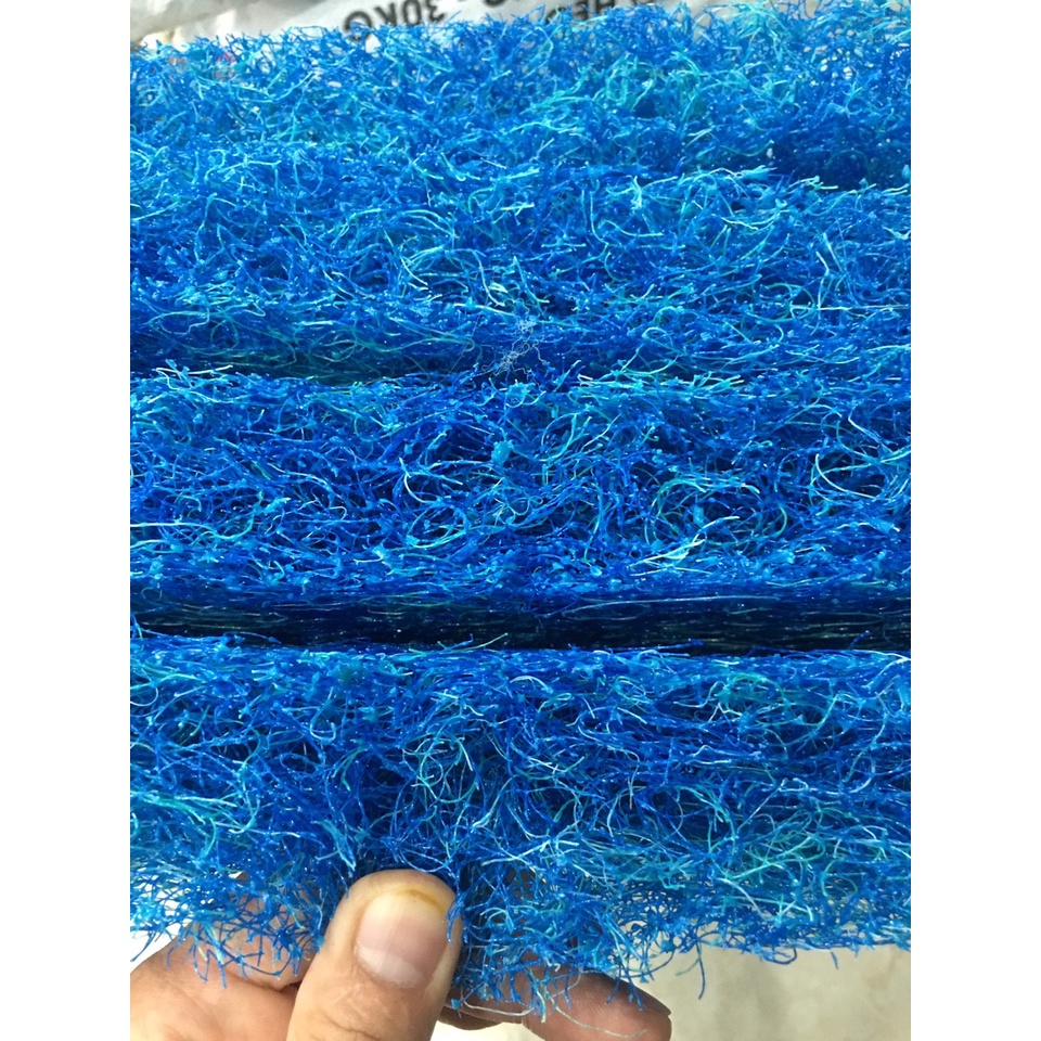 Bùi nhùi,jmast có keo kích thước 50x50x3,8cm,phụ kiện lọc nước tốt nhất cho bể cá cảnh.