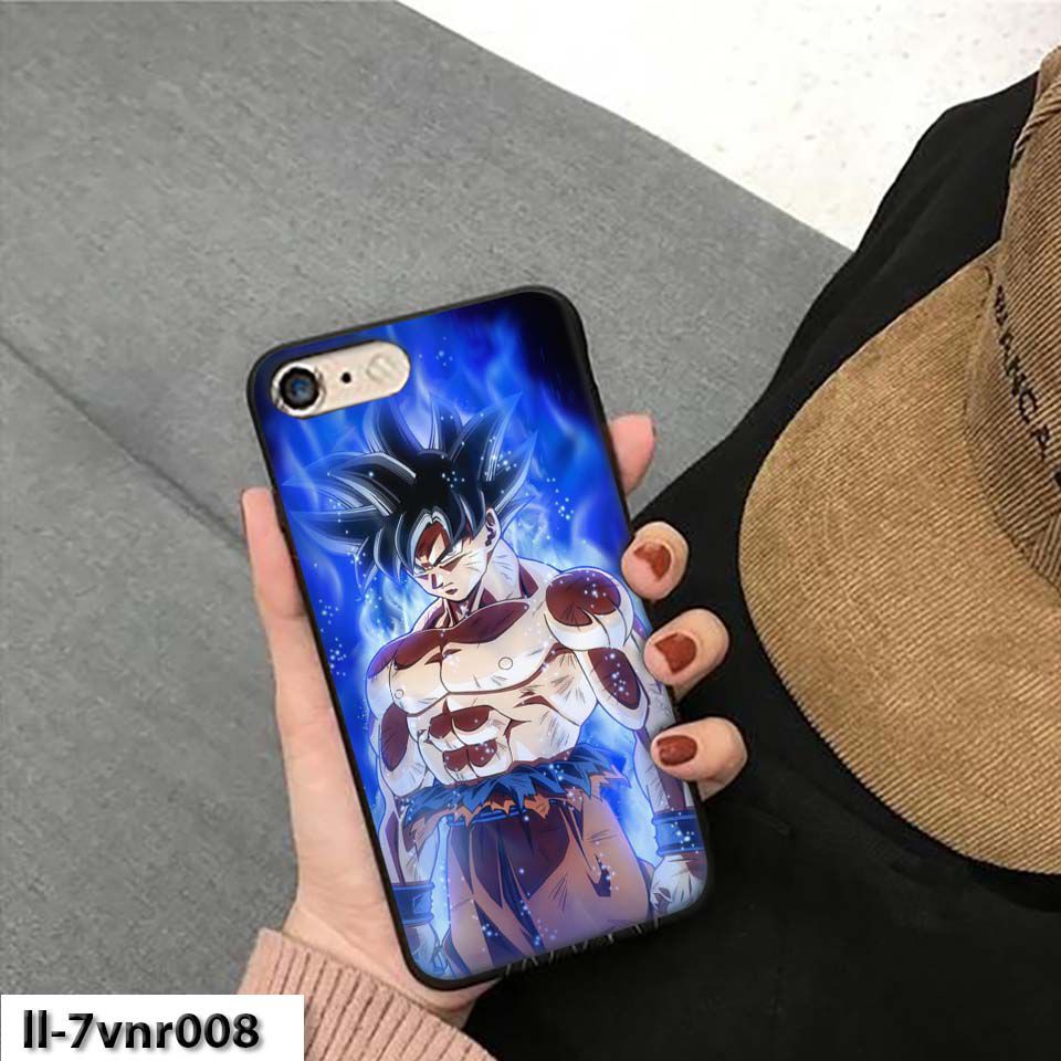 Ốp lưng iPhone 6 / 6s in hình Songoku Dragon Ball 02 (Ốp chống bẩn, dẻo viền đen chống sốc)