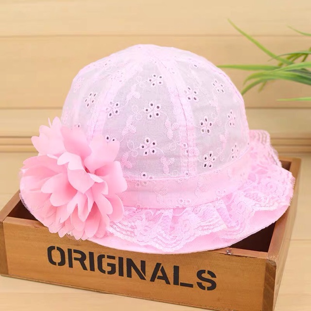 Mũ cho bé gái nón cotton cho bé