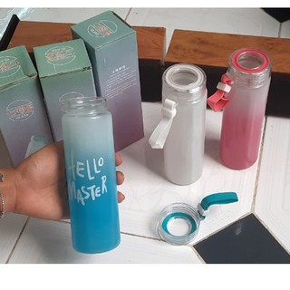 Chai bình thủy tinh Hello Master 400-450ml