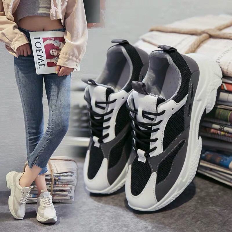 Giày thể thao 💖 FREESHIP 📛 Giảm 20K khi Nhập [GIÀY NỮ] -  Giày nữ giá rẻ / giày thể thao Quảng Châu / Giày Sneaker.