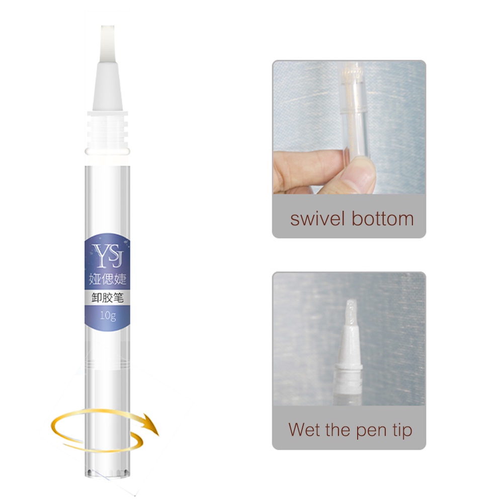 Bút Tẩy Lông Mi Dạng Gel Chuyên Nghiệp Không Gây Kích Ứng Nhanh Chóng 10ML