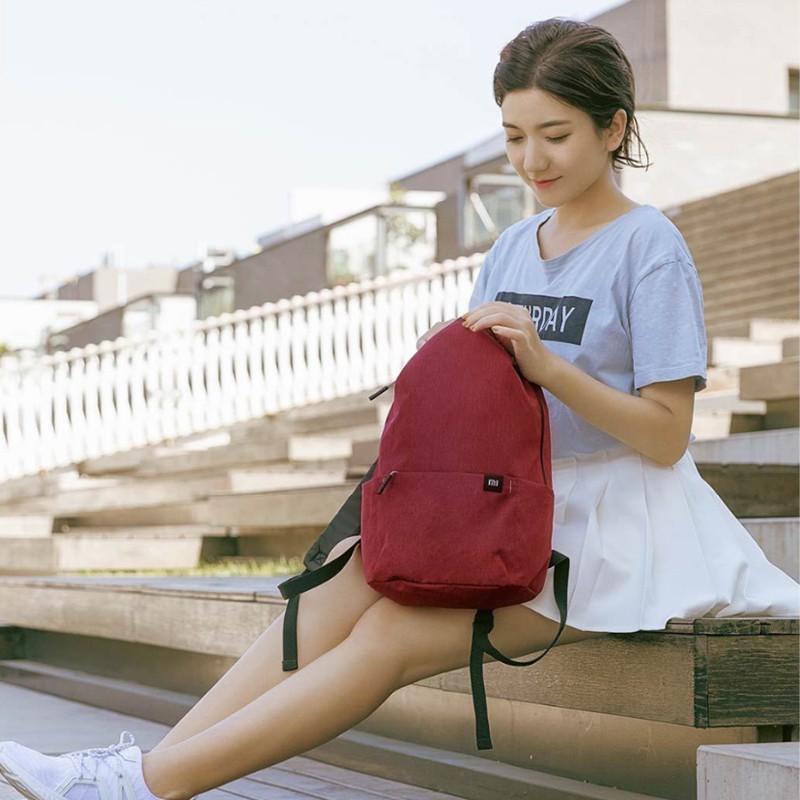 Ba lô học sinh Xiaomi dung tích 10L thời trang cho nam nữ balo laptop