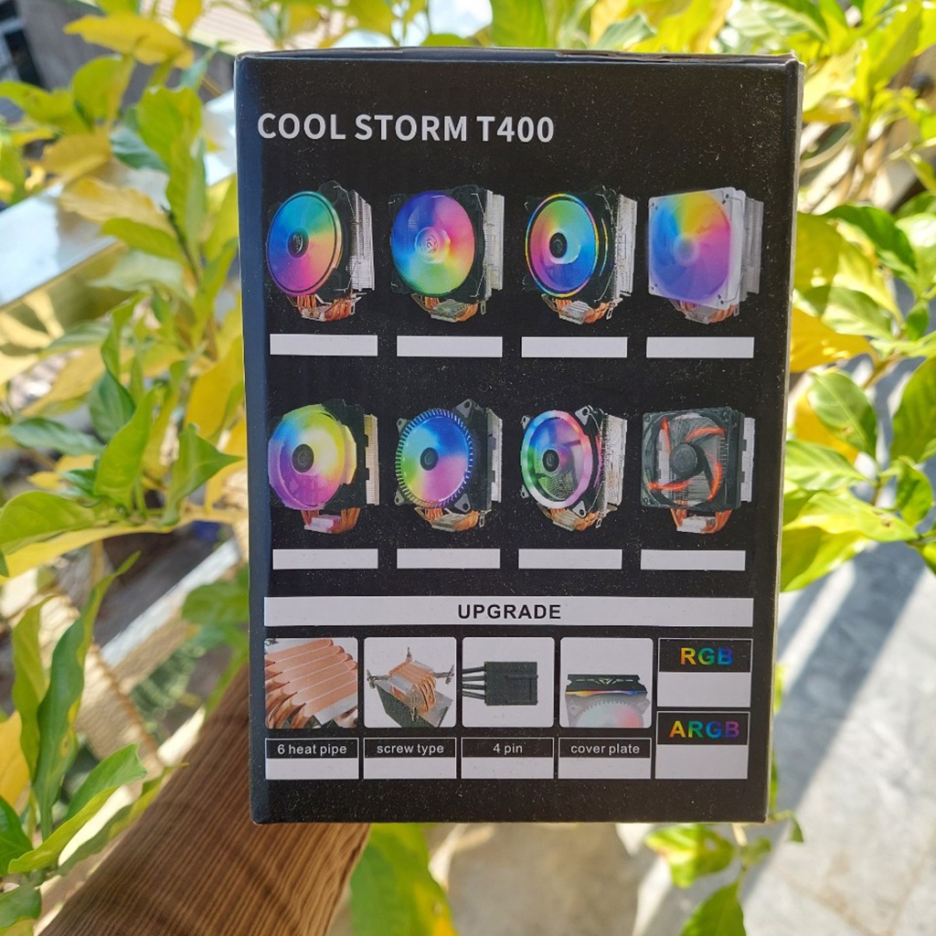 Tản nhiệt khí CPU Cool Storm T400 Red RGB