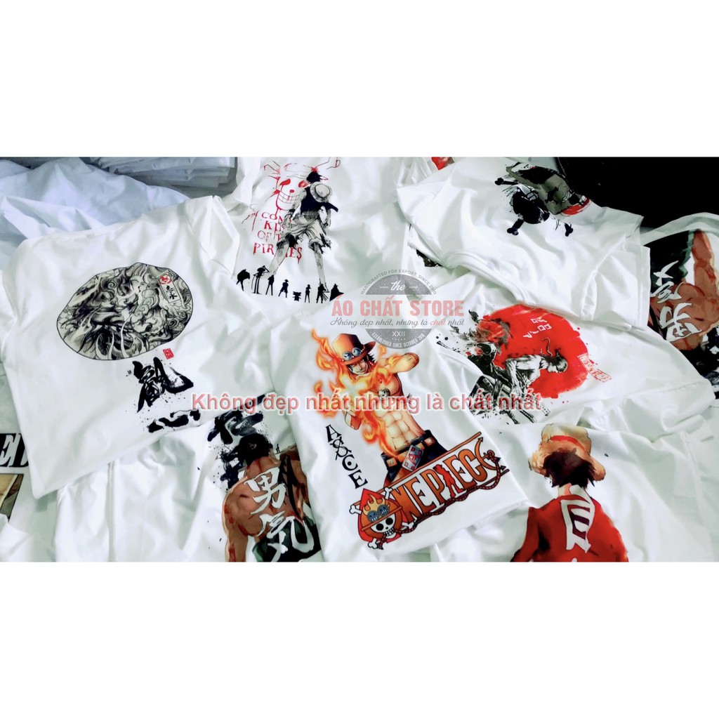 [SALE SẬP SÀN 1 NGÀY] Áo Thun Ace Hỏa Quyền Cực Đẹp | Áo ACE Đảo Hải Tặc One Piece Tshirt | Áo Chất Store