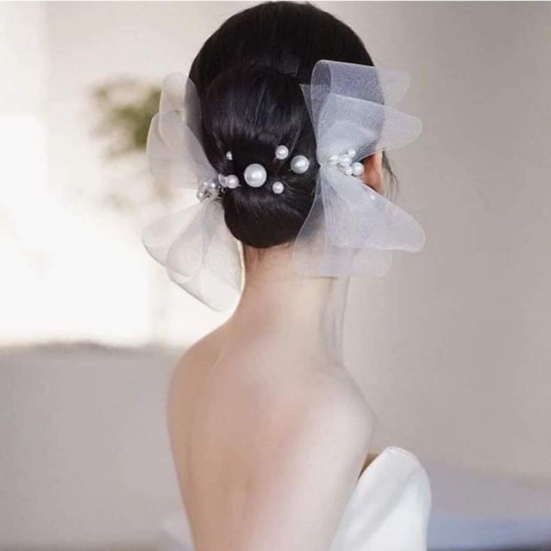 sét 2 cài nơ xinh