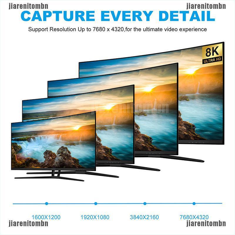 Dây cáp USB C sang DisplayPort 1.4 8K USB-C PD 8K@60Hz | BigBuy360 - bigbuy360.vn