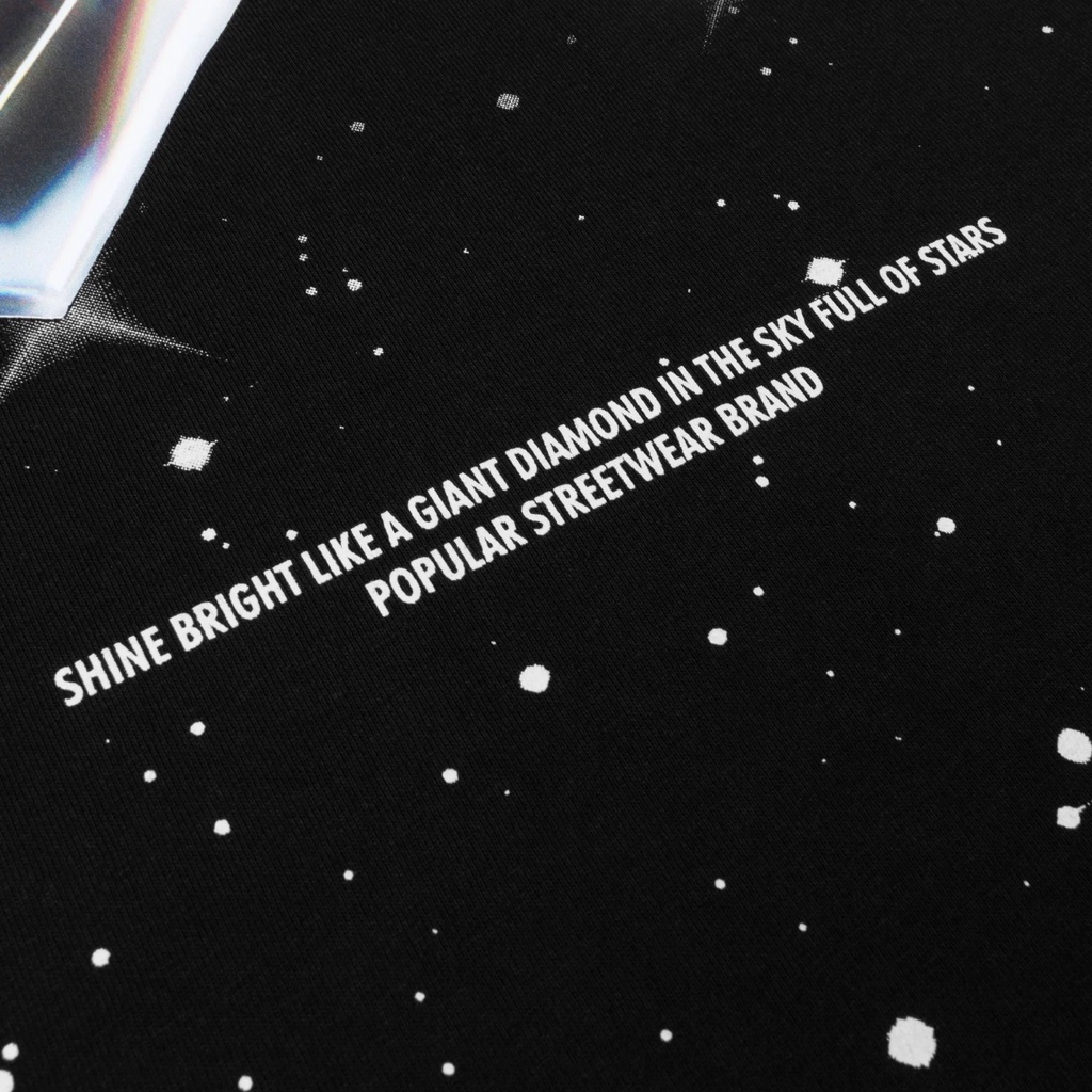 ÁO THUN LEVENTS® DIAMOND "2E" LOGO TEE / BLACK ♥ dx.resell