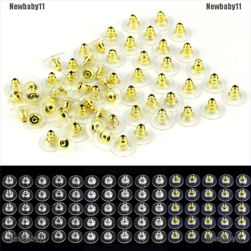 Bộ 60 Khuyên Xỏ Tai Màu Vàng / Bạc Cá Tính