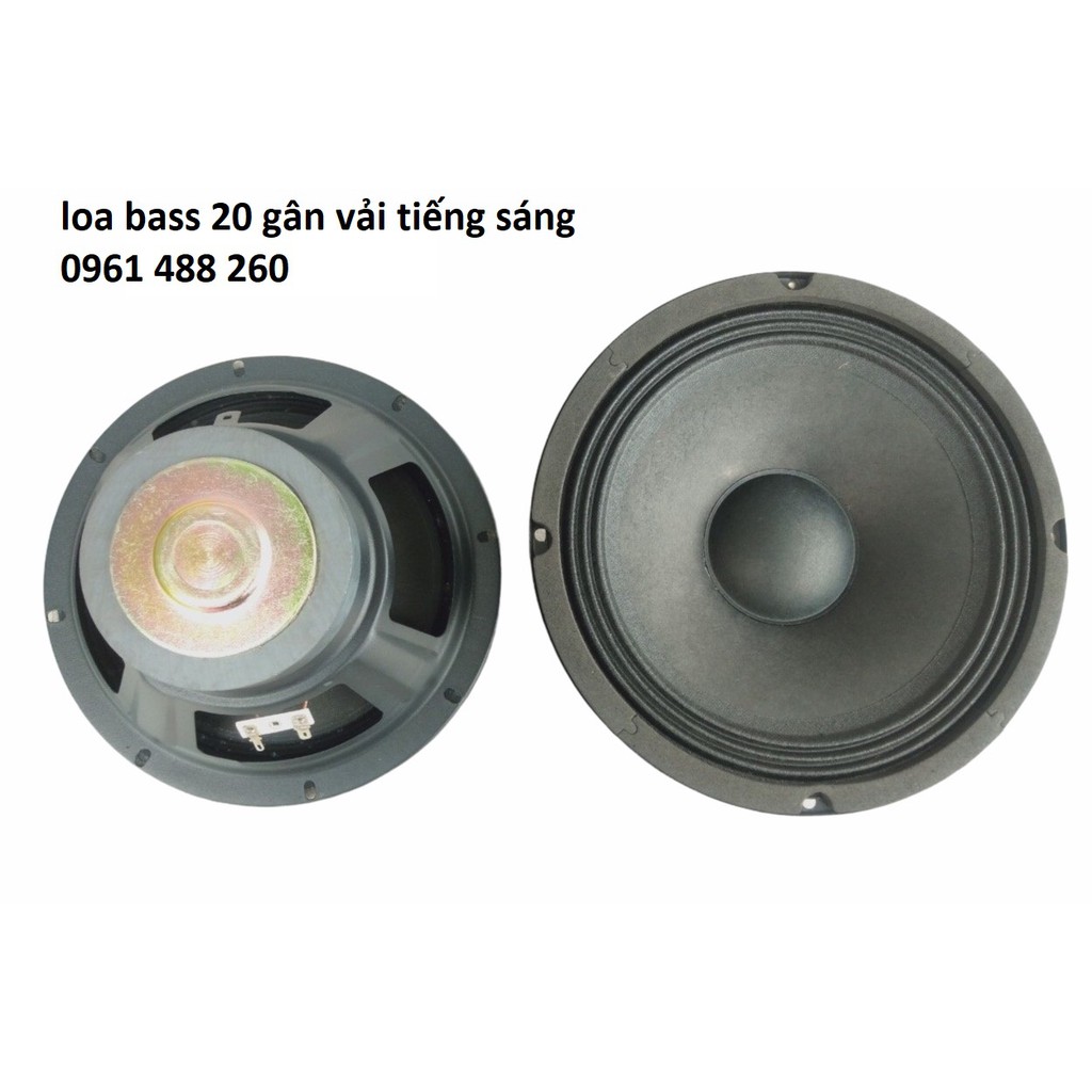 Loa bass 20 gân vải chuyên nhạc trữ tình -loa karoke