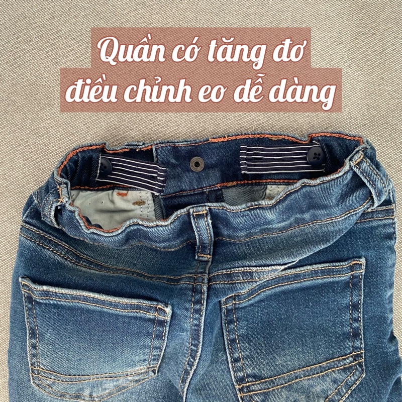 Quần jean đùi Quần bò bé trai xuất dư Cat Jack từ 1 tuổi đến 2 3 4 5 tuổi - QTJ bebefamilyshop