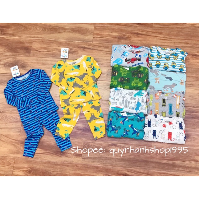 Set 5 bộ borip bé trai 8-20kg