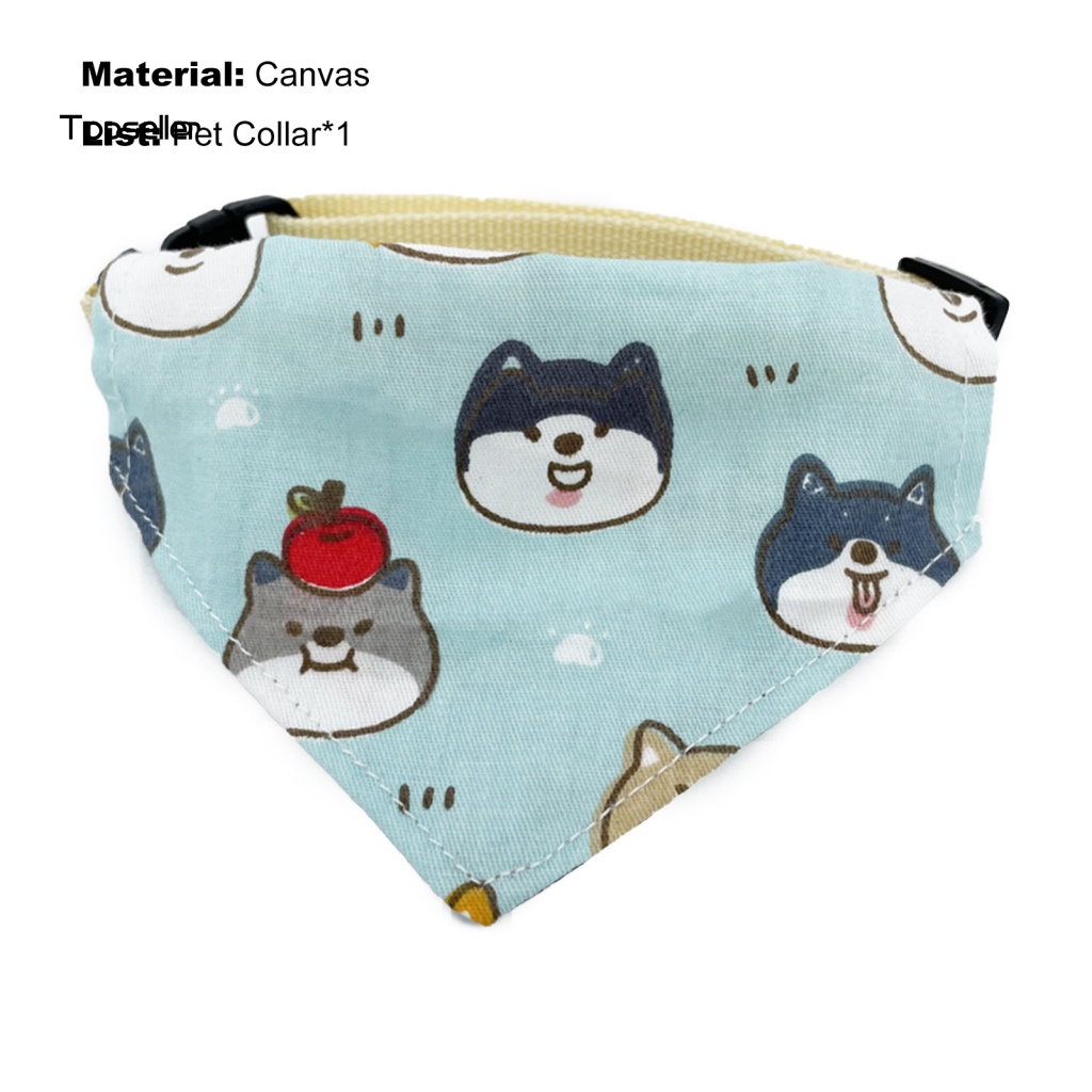 Khăn Choàng Cổ Hình Tam Giác Có Thể Giặt Sạch Dành Cho Mèo Cưng