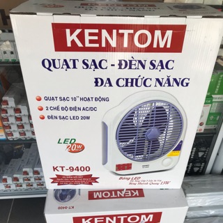 quạt sạc , đèn sạc đa chức năng
