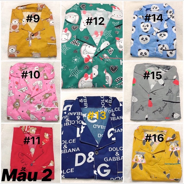 [XÃ KHO] Bộ pijama kate thái ngắn tay quần đùi (ảnh thật) | BigBuy360 - bigbuy360.vn