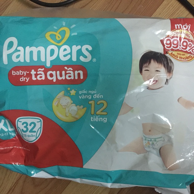Thanh lý pỉm quần pamper XL 32m