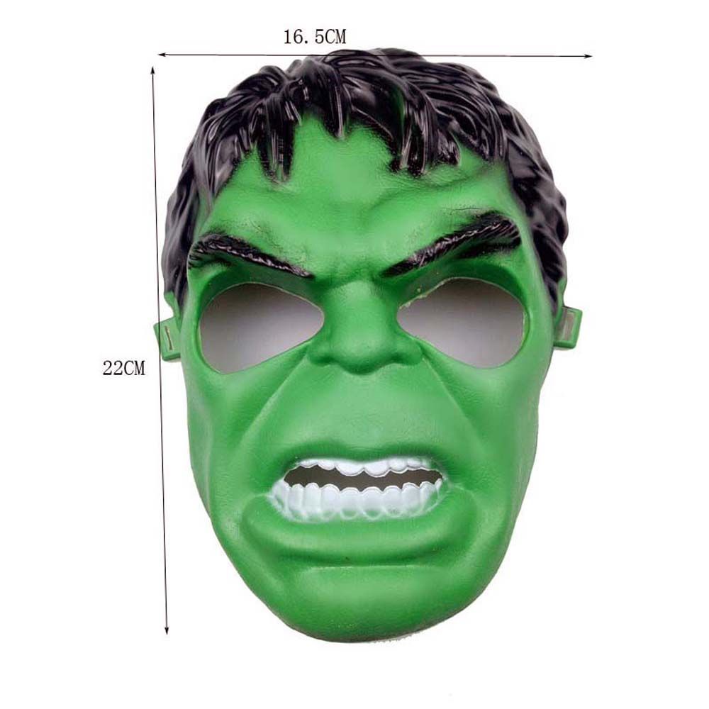 Mô hình nhân vật Hulk bằng nhựa màu xanh lá dùng hóa trang Halloween