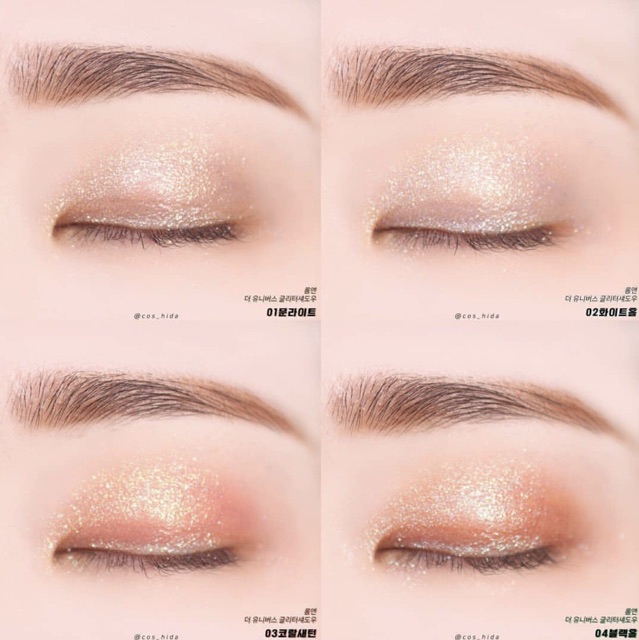 [NEW] Phấn nhũ mắt đơn Romand The Universe Glitter Shadow 1.2gr (Có Sẵn)