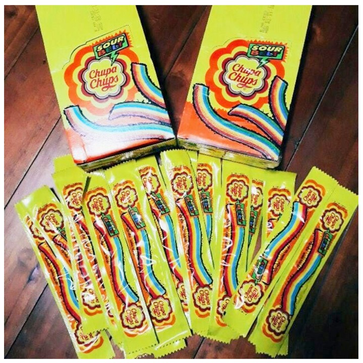 Kẹo Dẻo Hương Trái Cây Chupa Chups Sour Belt