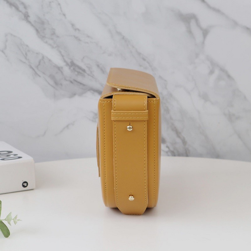 Túi đeo chéo IELGY hình bán nguyệt với dây bản rộng phong cách thanh lịch dành cho nữ