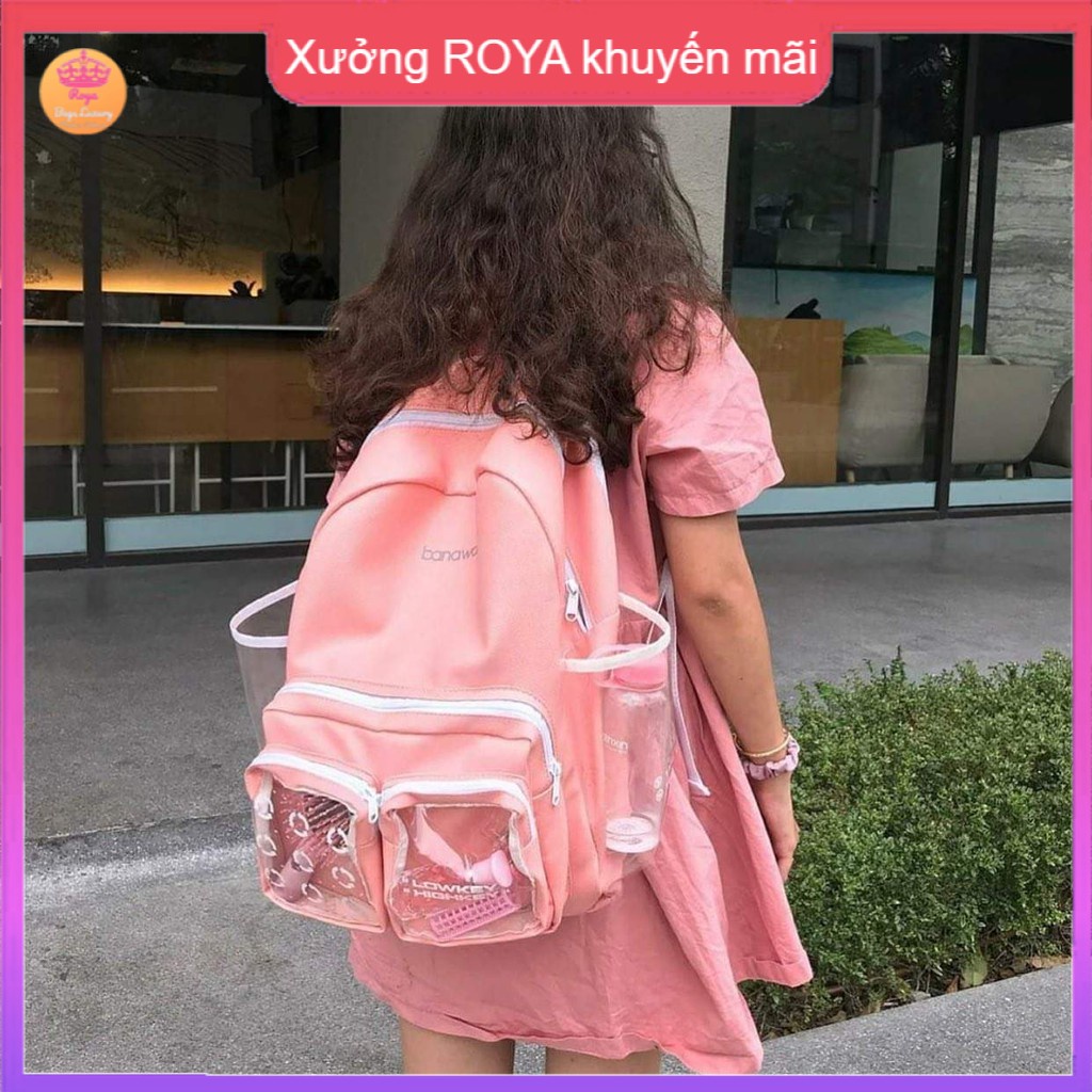 Balo đi học Banawa Cặp đi học Unisex Backpack Unisex  Thời trang cấp 2 - 3 năng động tự tin 160BN