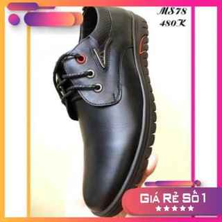 [Sale 3/3] Giầy đốc, giầy buộc dây da bò mềm mịn đế cao su cực êm Sale 11 -op1 " _