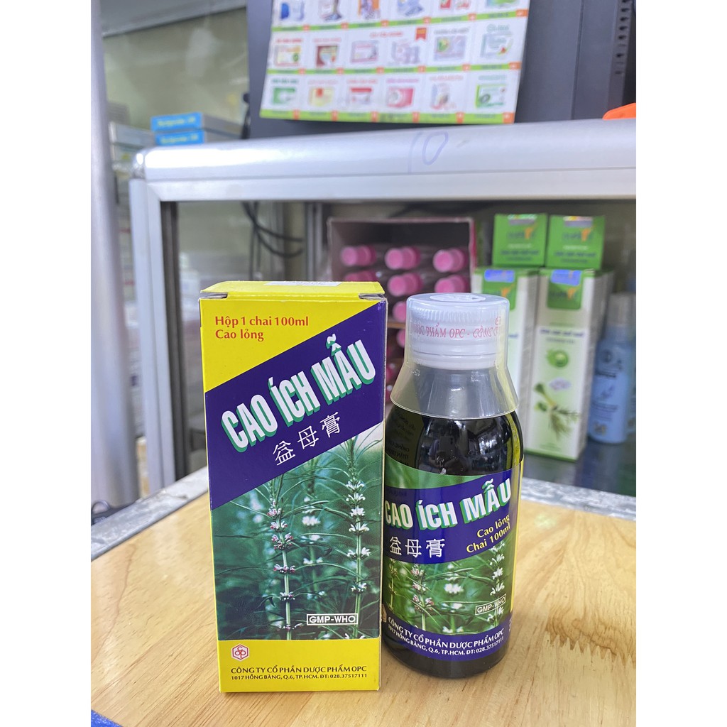 Cao ích mẫu lọ 100ml - 180ml OPC