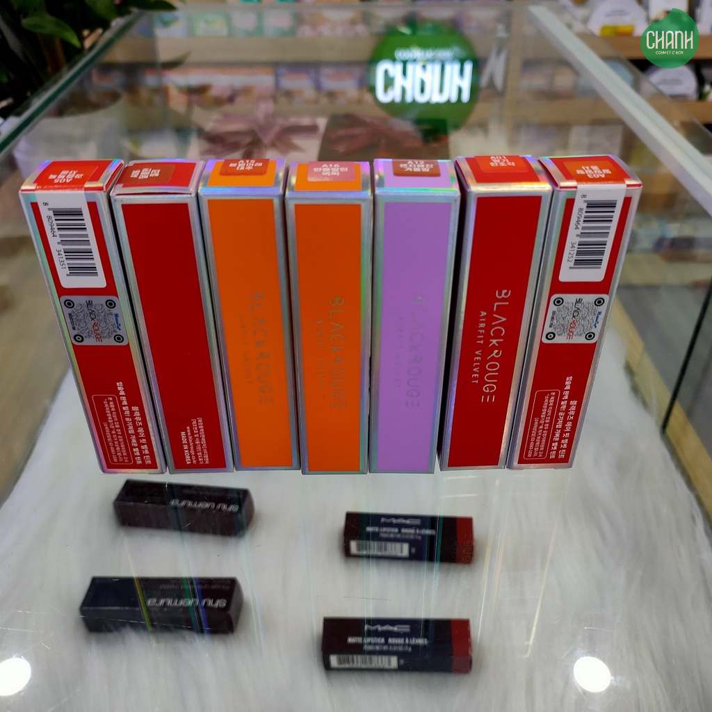 Son Kem Lì BR A12 Đỏ Nâu, Đỏ Đất, Lì Mịn Full màu