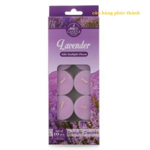 Sáp nến tealight thơm Miss Candle FtraMart 10 viên