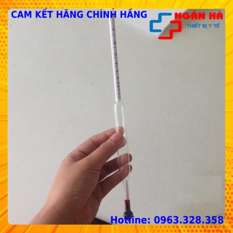 Dụng cụ đo nồng độ cồn, tửu kế đo nồng độ rượu  - [Hàng Nhập Khẩu]